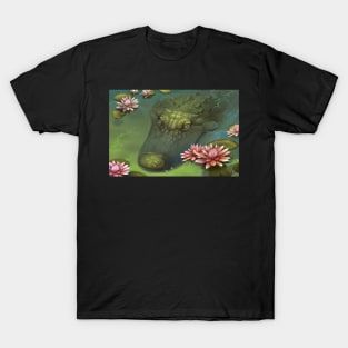 Hidden beauty in the lilys Alligator T-Shirt